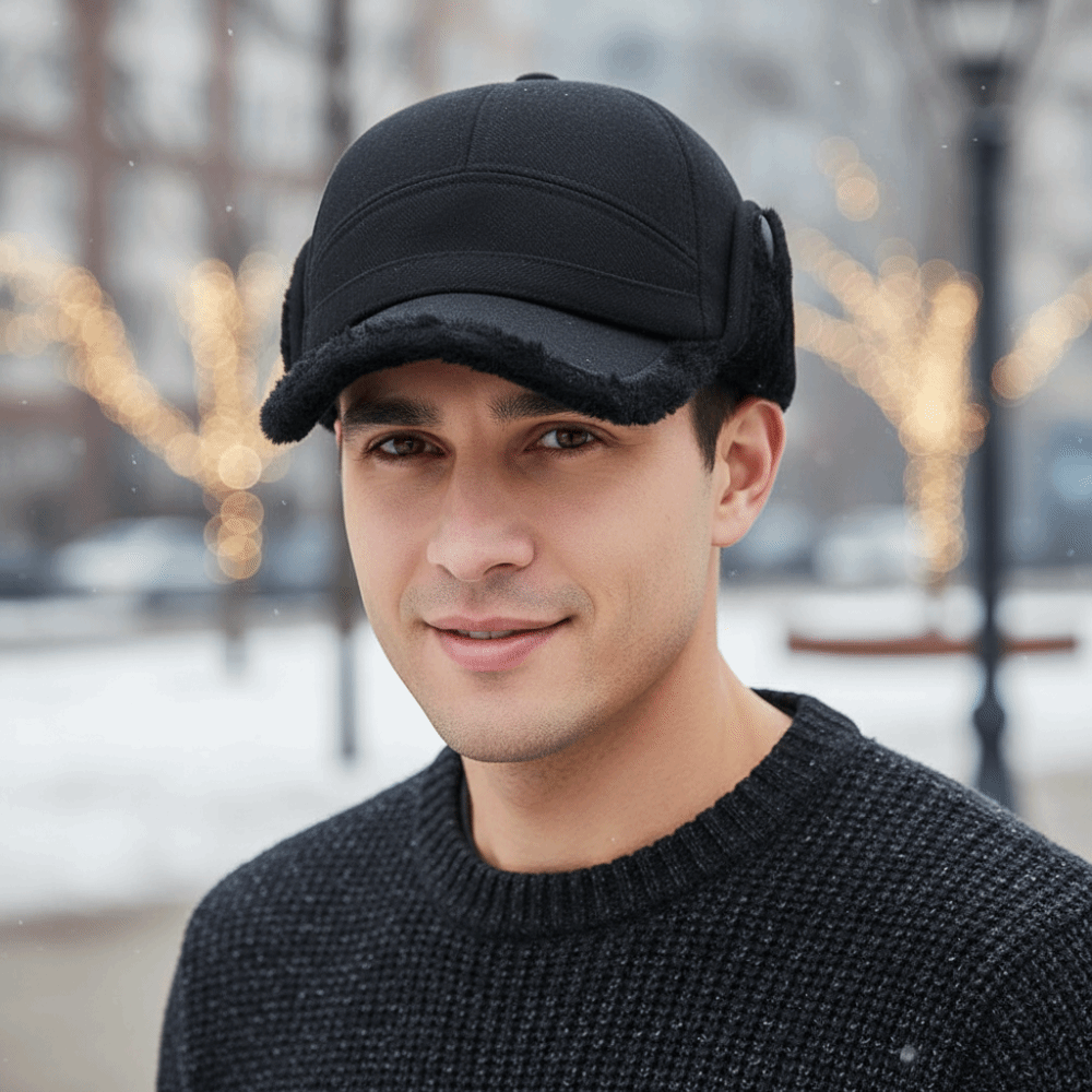 Trapper Hat Ear Flap - Warm Dad Hat Warm Winter Trapper
