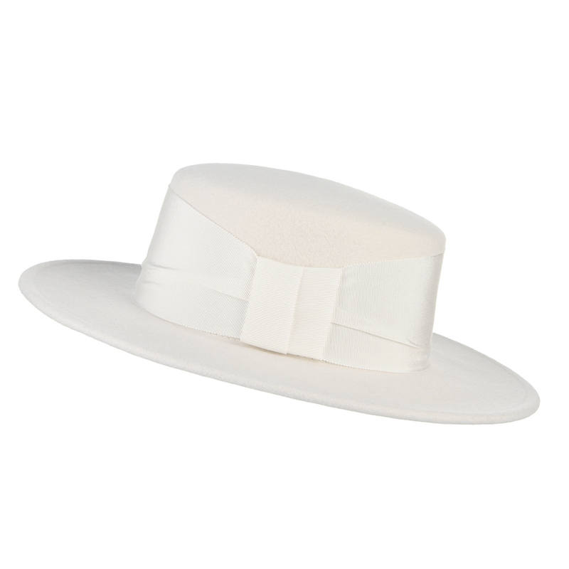100% Wool White Autumn Winter  - đánh giá và giá Fedora Hat Wool