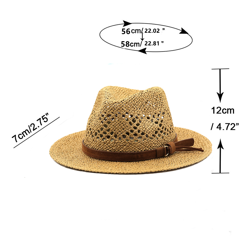 Hollow Men Raffia straw hat St - đánh giá và giá Cowboy Hat Straw