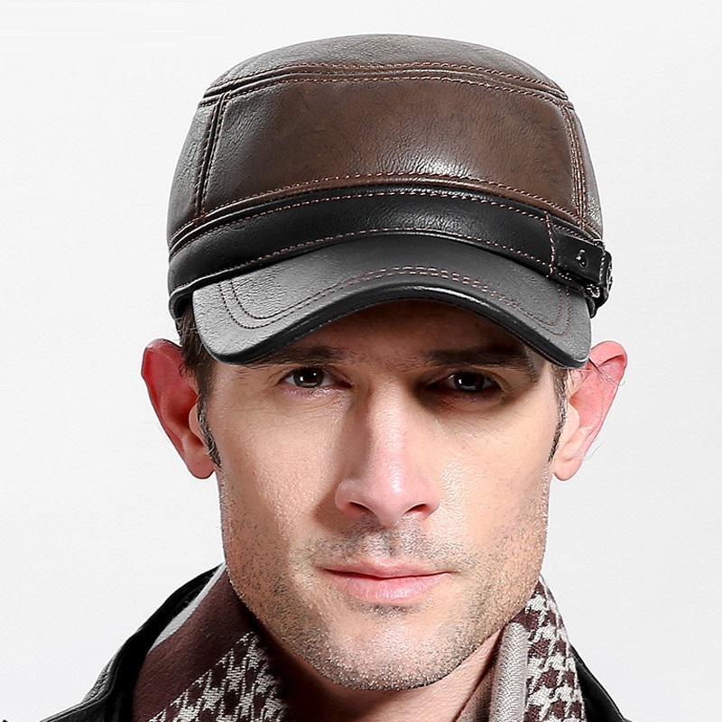 Cowskin Genuine Leather Baseba - đánh giá và giá Baseball Cap Structured