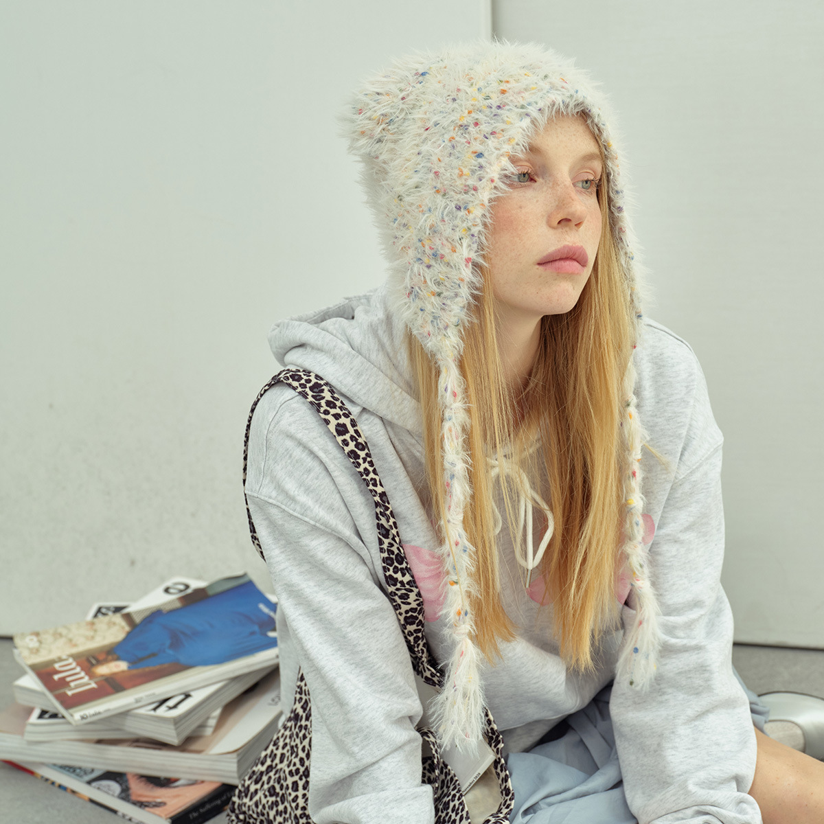 Y2K Women Furry Cat Ear Trappe - đánh giá và giá Trapper Hat Ear Flap