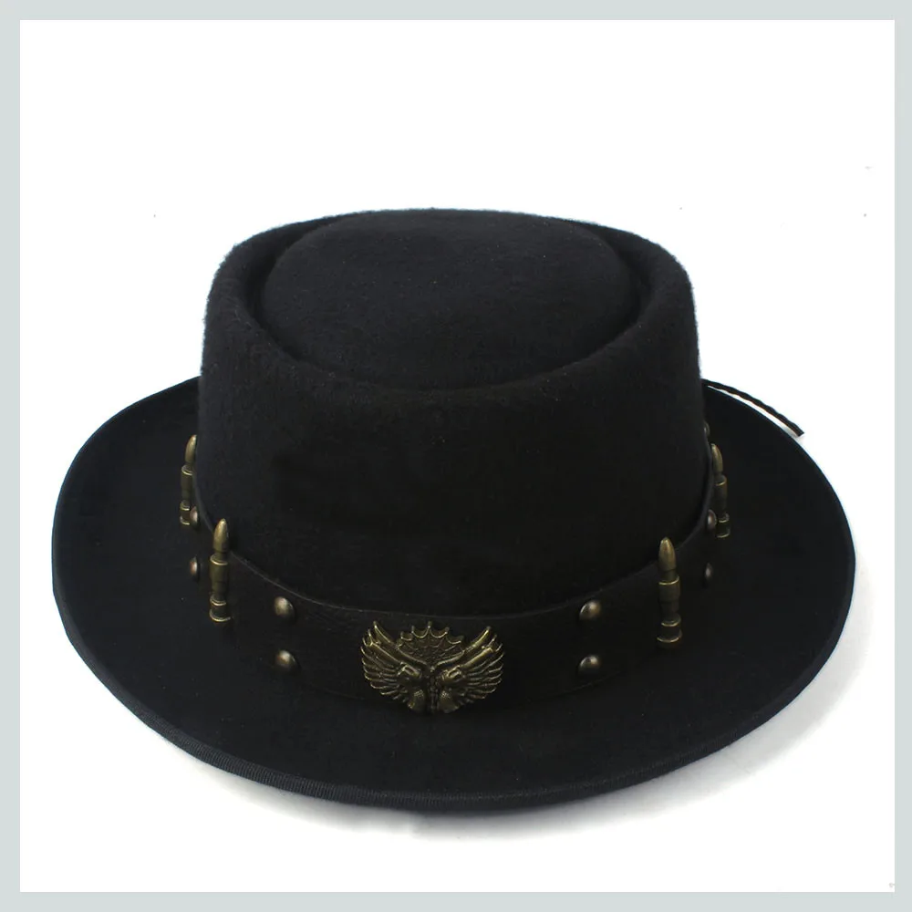 Pork Pie Hat for Men Women wit - đánh giá và giá Fedora Hat Wool