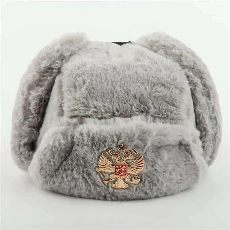 Soviet Badge Ushanka Men&Women - đánh giá và giá Trapper Hat Ear Flap