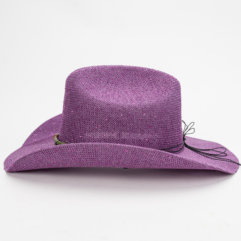 Glitter Western Cowboy Hat Hol - đánh giá và giá Cowboy Hat Straw