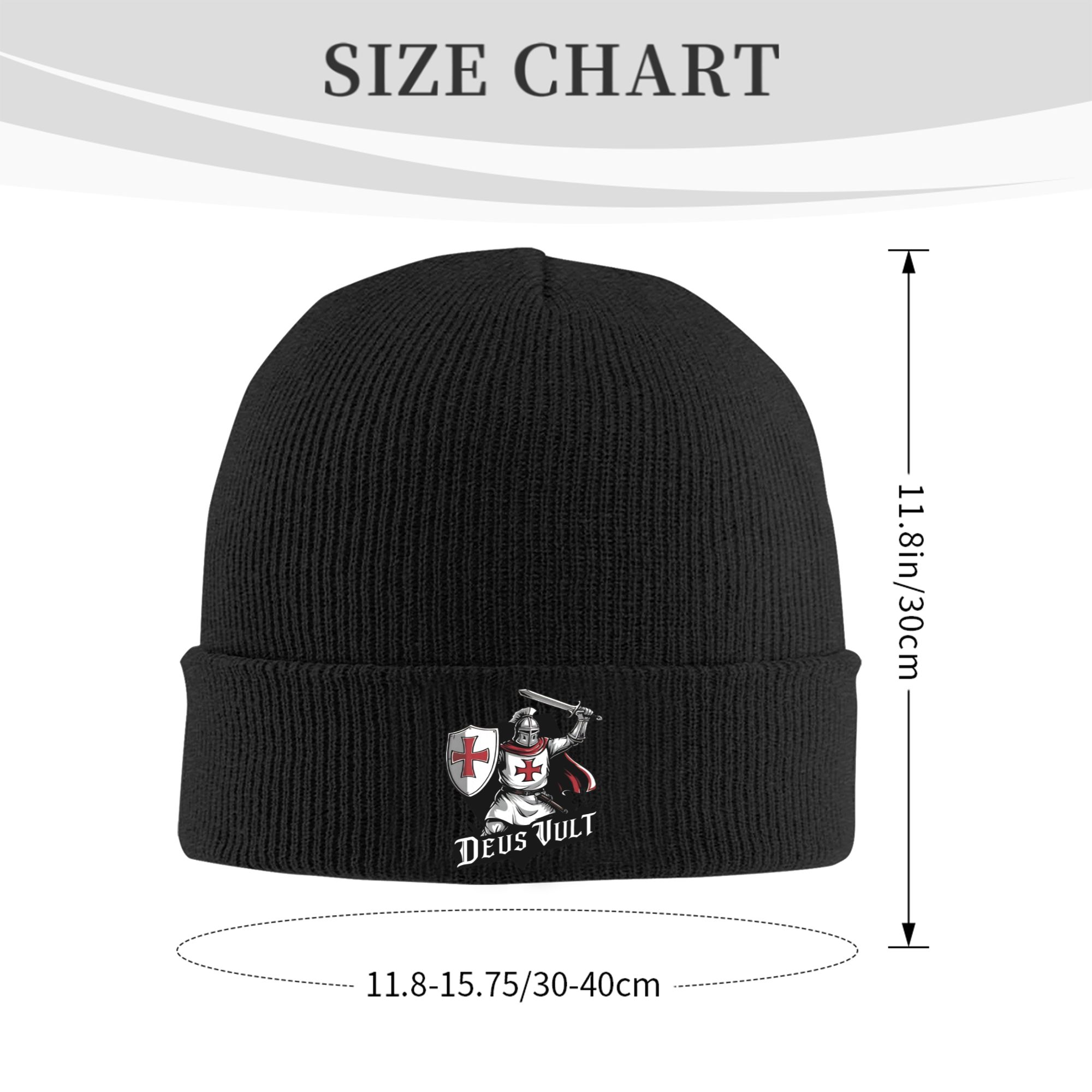 Deus Vult - The Templar Knight - đánh giá và giá Beanie Cuffed Knit